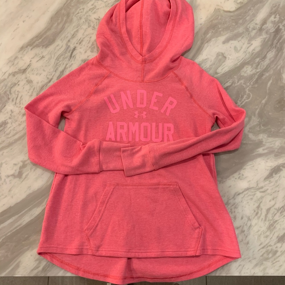 UNDER ARMOUR GIRLS XL PINK HOODIE 💜